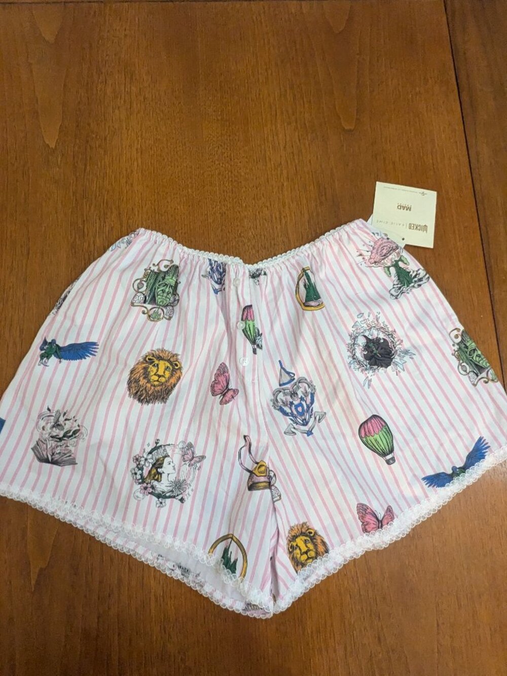 NWT Wicked sleep shorts size medium